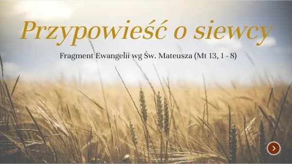 Przypowieść o siewcy: znaczenie i przesłanie biblijnej nauki