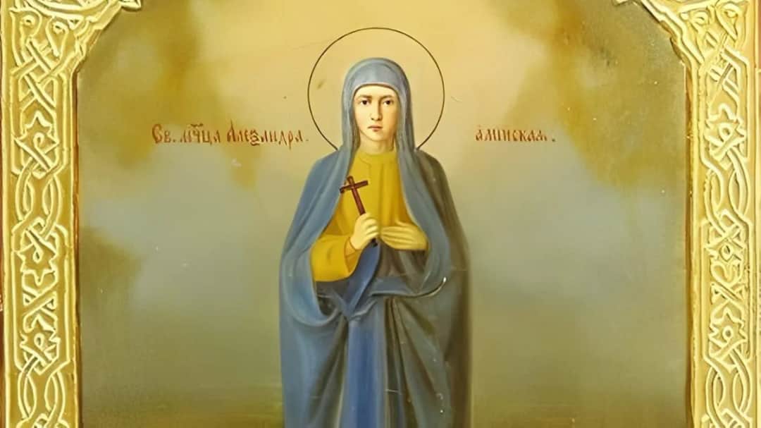Święta Aleksandra - patronka kobiet w ciąży i obrony przekonań